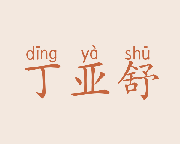 丁亚舒