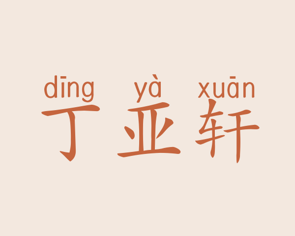 丁亚轩