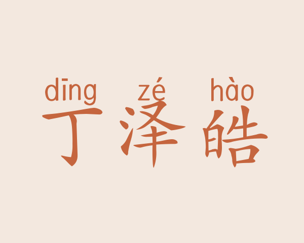 丁泽皓