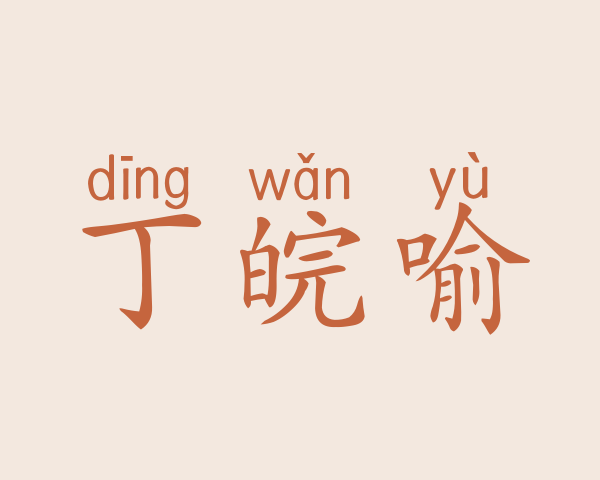 丁皖喻