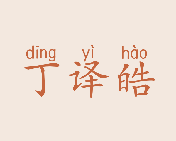 丁译皓