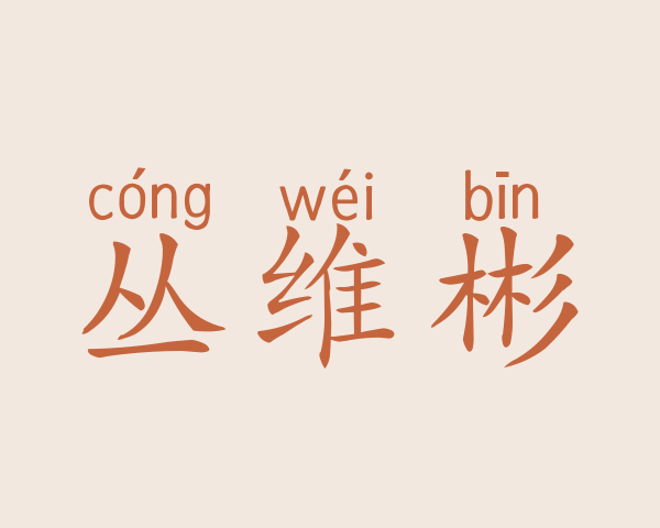 丛维彬