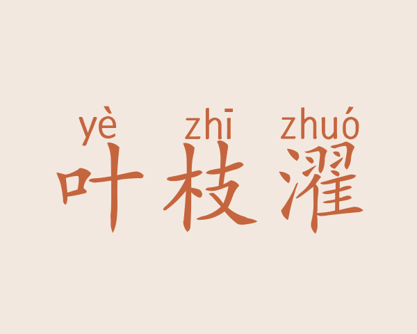 叶枝濯