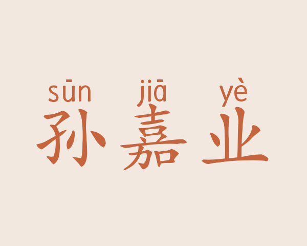 孙嘉业