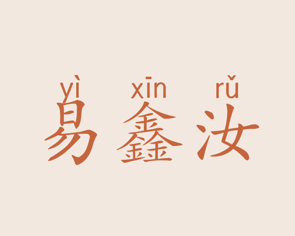 易鑫汝