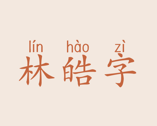 林皓字