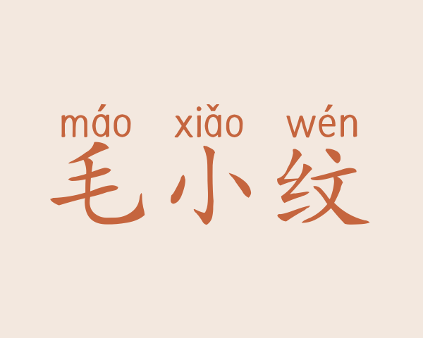 毛小纹