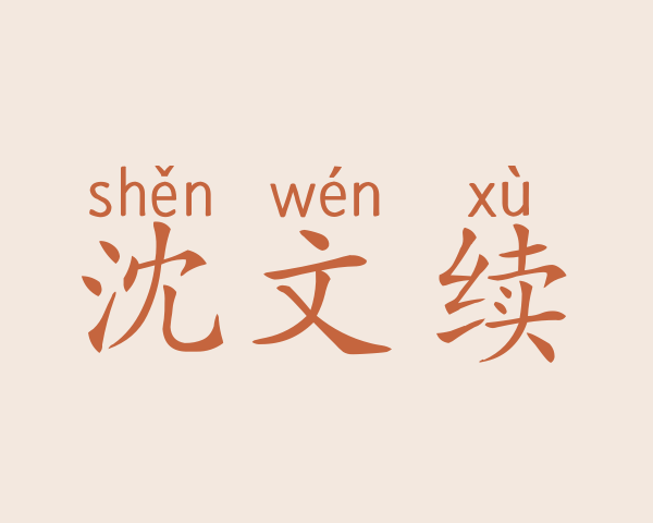 沈文续