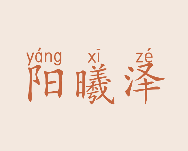 阳曦泽