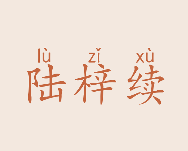 陆梓续